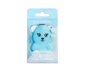 Solomeya Маникюрные книпсер-кусачки для ногтей в дизайне "Медвежонок"/Manicure nail clipper in the Cute Bear design SC006, 1 шт.