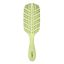 Solomeya Массажная био- расческа для волос  Зеленая / Scalp massage bio hair brush Green, 1 шт