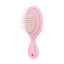 Solomeya Массажная мини-расческа  для волос с подвеской, Розовая, 1 шт. /Mini hair brush with keychain, Pink, 1 шт 
