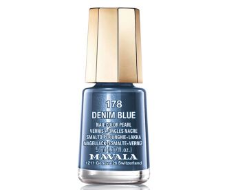 Mavala Лак для ногтей Глянцевый синий Denim Blue 9091178
