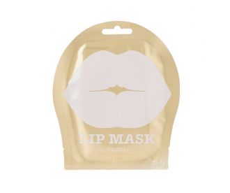 Kocostar Lip Mask Single Pouch (Pearl)/Гидрогелевые патчи для губ с экстрактом Жемчуга 1шт.