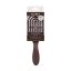 Solomeya Расческа массажная для волос с натуральной щетиной, Коричневая / Hair Brush with natural boar bristle, Brown, 1 шт в упаковке 