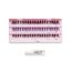 Selfie Star Накладные пучки Foxy Lashes, черные-фиолетовые, длина короткая/очень короткая (57 foxy-пучков)
