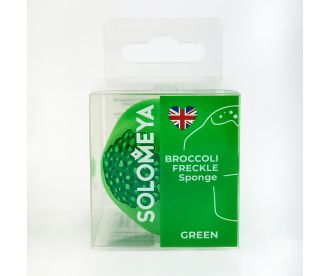 Solomeya Спонж Брокколи для создания веснушек, Зеленый, 1 шт./Solomeya Broccoli Freckle Sponge, Green, 1 pcs. 