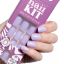 Selfie Star Набор накладных ногтей без клея Сиреневый Эльф, короткая длина  /  Nails kit without glue Lilac Fairy, short length  SSNK5931, 24 шт PDV5931