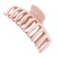Solomeya Straw Claw Hair Clip Round, Pink /Крабик для волос из натуральной пшеницы Овальный, цвет Розовый