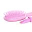 Solomeya Массажная расческа для волос Милый Мишка, Розовая /Cute Bear Massage Hair Brush, Pink, 1 шт в упаковке 