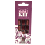 Selfie Star Набор накладных ногтей без клея Бордовый, короткая длина  /  Nails kit without glue Bordeaux, short length  SSNK6261, 24 шт PD6261