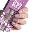 Selfie Star Набор накладных ногтей без клея Нюдовая рапсодия, короткая длина  /  Nails kit without glue Nude rhapsody, short length  SSNK057, 24 шт PDV2057