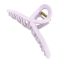 Solomeya Straw Claw Hair Clip Butterfly, Lilac /Крабик для волос из натуральной пшеницы в форме бабочки, цвет Лиловый