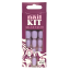 Selfie Star Набор накладных ногтей без клея Сиреневый Эльф, короткая длина  /  Nails kit without glue Lilac Fairy, short length  SSNK5931, 24 шт PDV5931