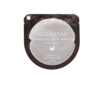 Kocostar Гидрогелевые патчи для глаз Тропические фрукты (2 патча/1 пара) (Кокос) 3г/ Tropical Eye Patch (Coconut) Single