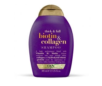 OGX Шампунь для лишенных объема и тонких волос с биотином и коллагеном / Thick And Full Biotin And Collagen Shampoo 385Ml 97670