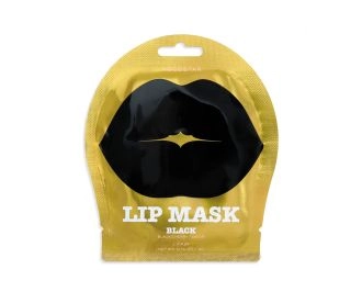 Kocostar Гидрогелевые патчи для губ с ароматом Черешни (Черные) (1 патч), 3г /Lip Mask Black Single Pouch ( Black Cherry Flavor) 