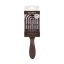 Solomeya Расческа массажная для волос с натуральной щетиной, Коричневая / Hair Brush with natural boar bristle, Brown, 1 шт в упаковке 