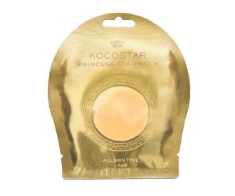 Kocostar Гидрогелевые патчи для глаз( 2 патчей/1 пар) 3г (Золотые) / Princess Eye Patch (Gold) Single