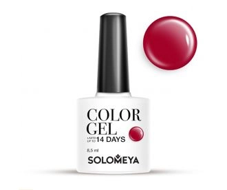 Гель-лак Solomeya Color Gel Cerise/Светло-вишневый 09