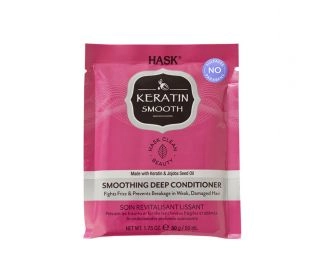 HASK Кондиционер для придания гладкости волосам с протеином Кератина / Keratin Protein Smoothing Deep Conditioner Packet 50 Ml 33307