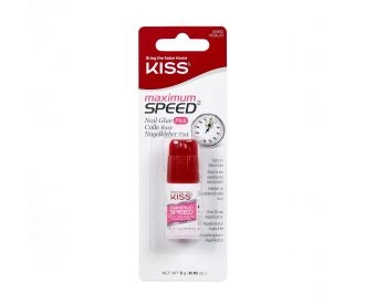 Kiss Клей для ногтей супер крепкий Розовый 3g Kiss Mega Hold Pink Nail Glue  KBGL03C