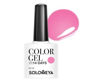 Гель-лак Solomeya Color Gel Hot Pink/Жгучий розовый 65