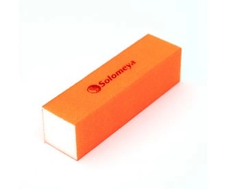 Solomeya Блок-шлифовщик для ногтей оранжевый Orange Sanding Block 1736