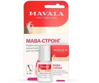Mavala Укрепляющая и защитная основа для ногтей Мава-Стронг на блистере/Mava-Strong carded 5ml 9099074