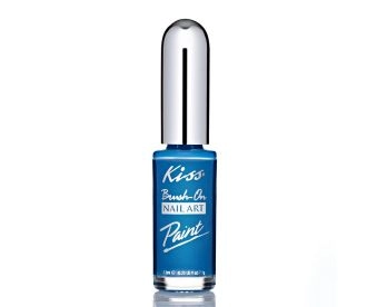 Kiss Краска для дизайна ногтей Синяя 7,5мл. Nail Paint Blue PA07